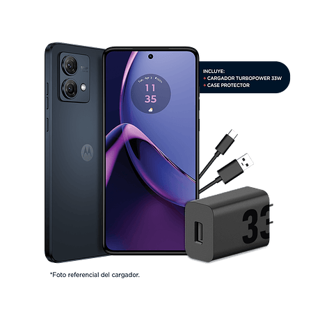 Motorola G84 Celular 5G 256 Gb 8 RAM Color Negro