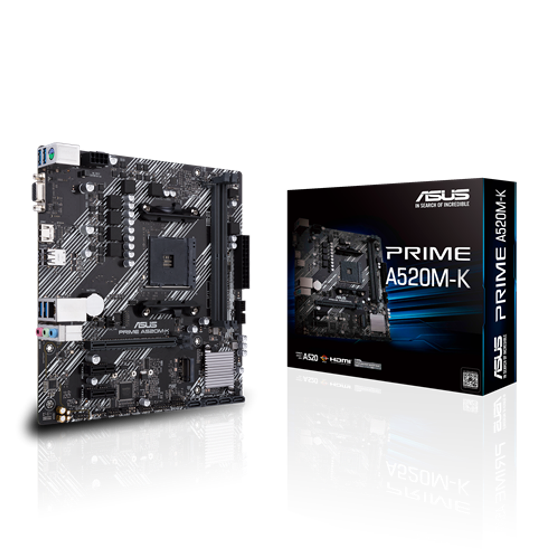 ASUS PRIME A520M-K Placa Madre micro ATX AMD A520 Chipset