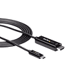 StarTech Cable USB-C a HDMI 2.0 4K 60Hz 2m  Negro