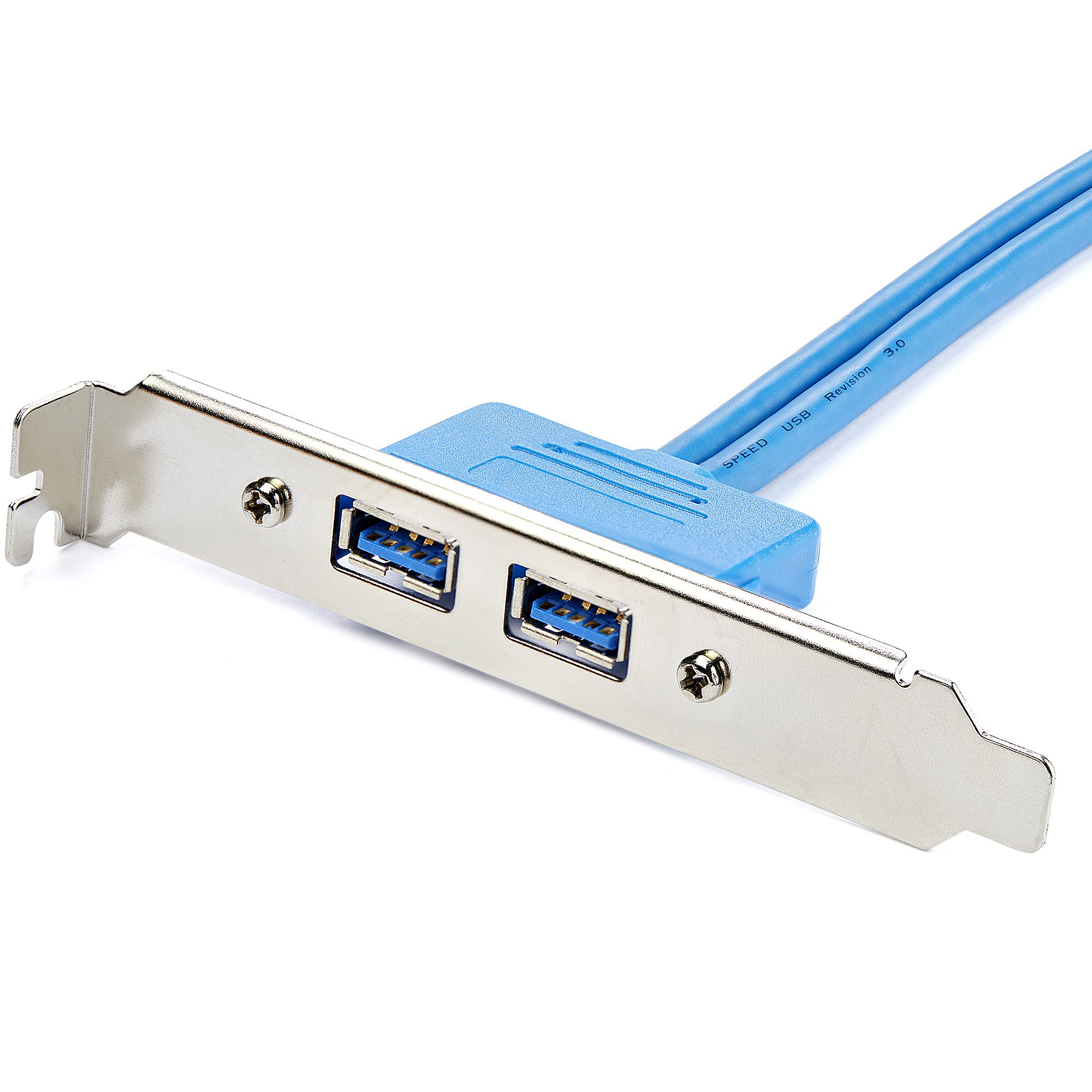 StarTech.com Cabezal Bracket de 2 puertos USB 3.0 SuperSpeed con conexión a Placa Base 