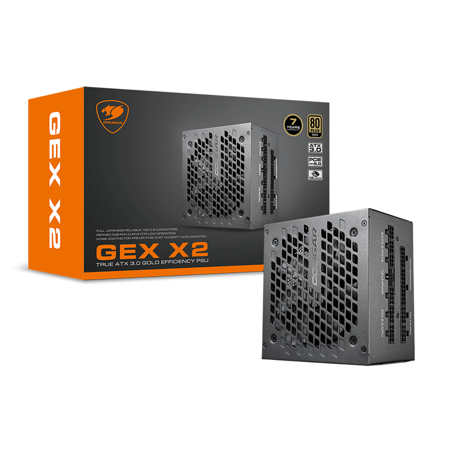 Cougar Fuente de Alimentación 850 Wats 80 Plus Gold Full Modular 1