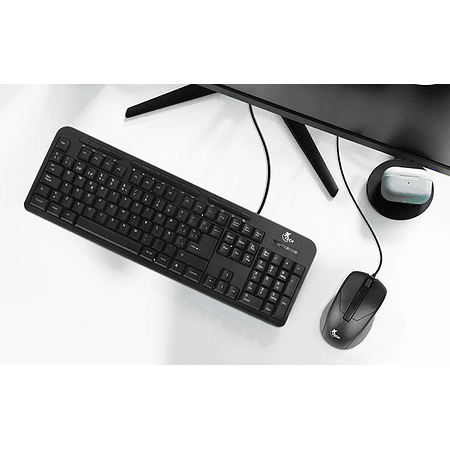 Xtech Kit Teclado Mouse USB Multimedia Español