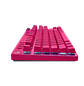 Logitech PRO X TKL LIGHTSPEED Teclado Gamer Inalámbrico, Mecánico, Inglés, Switch GX Brown, Color Magenta - Miniatura 4