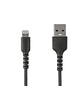 StarTech Cable USB-A a Lightning Resistente de 2 m, Negro, MFi para iPad/iPhone 12 - Miniatura 1