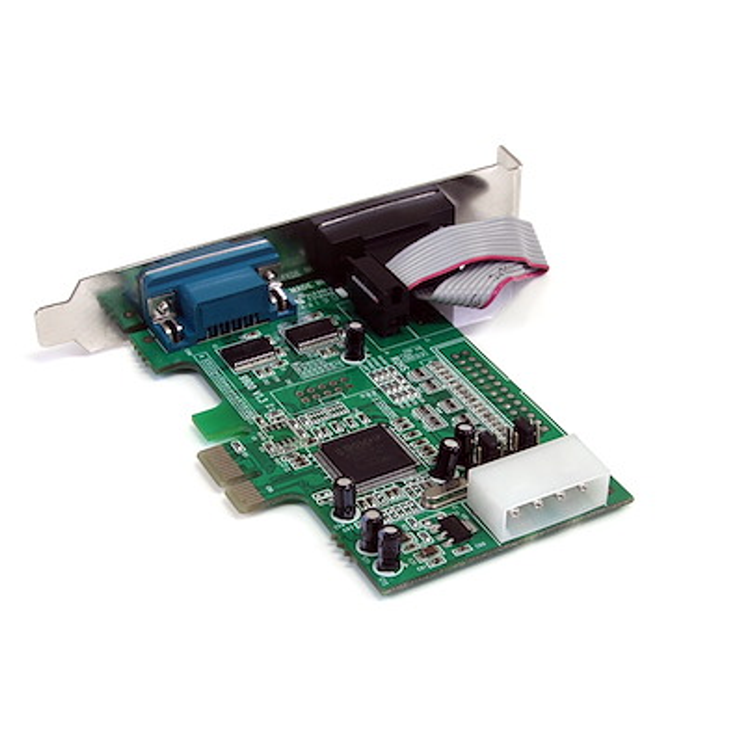 StarTech PEX2S553 Tarjeta Adaptadora PCIe 2 Puertos Seriales RS232 3
