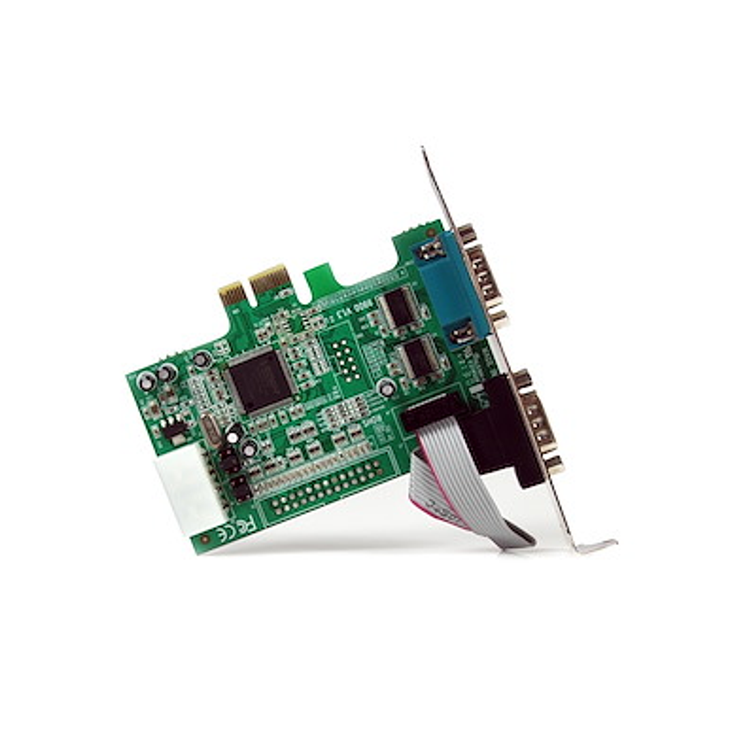 StarTech PEX2S553 Tarjeta Adaptadora PCIe 2 Puertos Seriales RS232 2