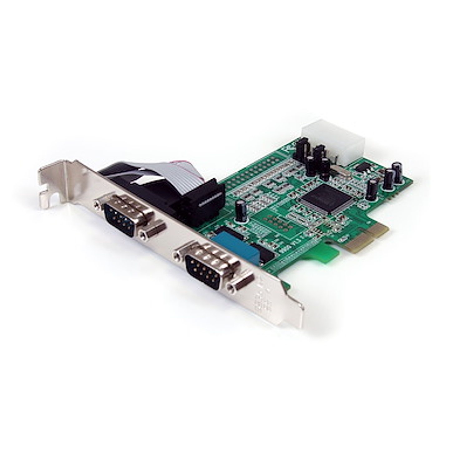 StarTech PEX2S553 Tarjeta Adaptadora PCIe 2 Puertos Seriales RS232 1