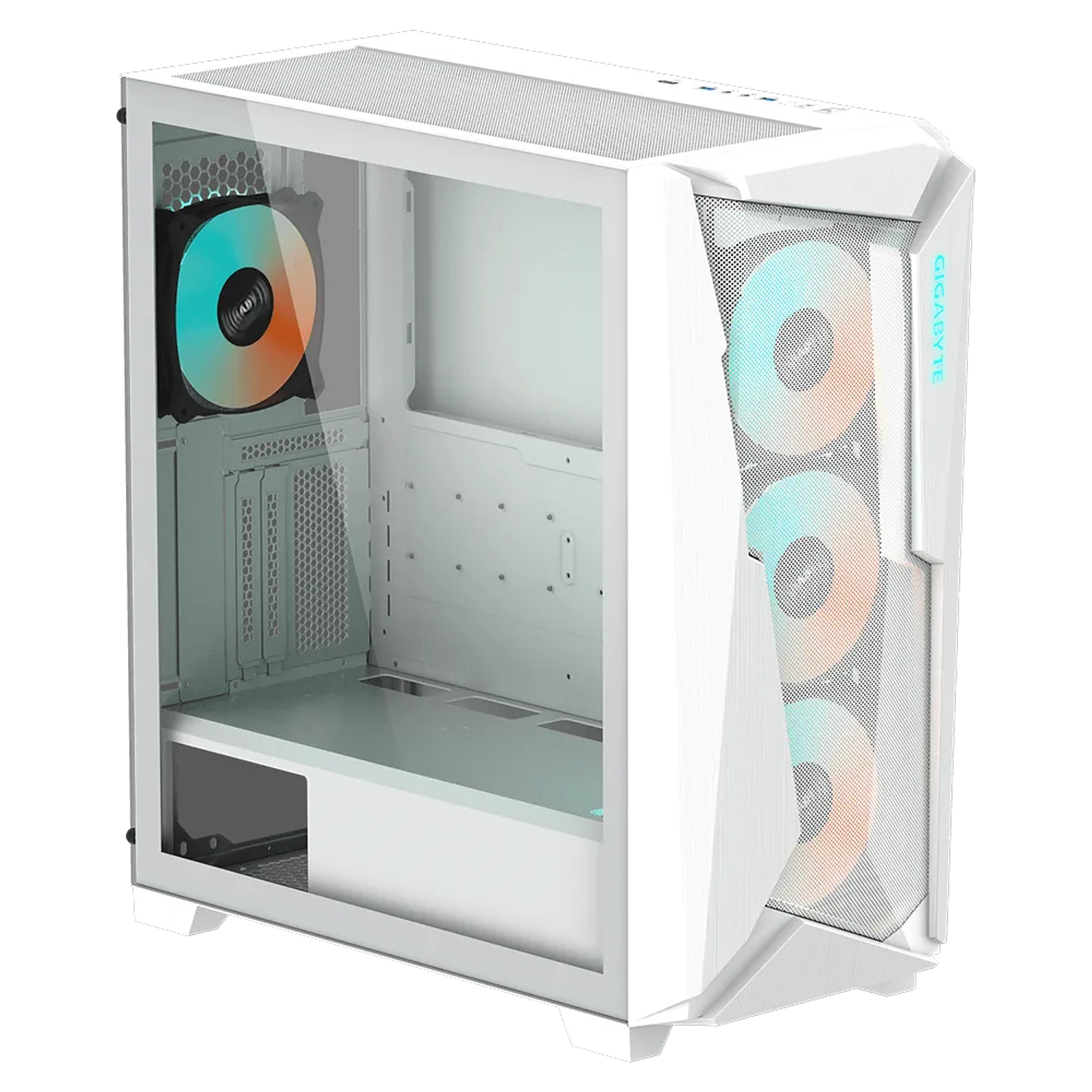 Gigabyte GB-C301GW Gabinete Torre media Blanco 2