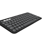 Logitech Teclado Inalambrico Pebble Keys 2 K380 Color Negro - Miniatura 3