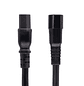 StarTech Cable 91cm 14 AWG Adaptador Jumper Bridge IEC C14 a IEC C15 para Servidor UPS - Miniatura 3