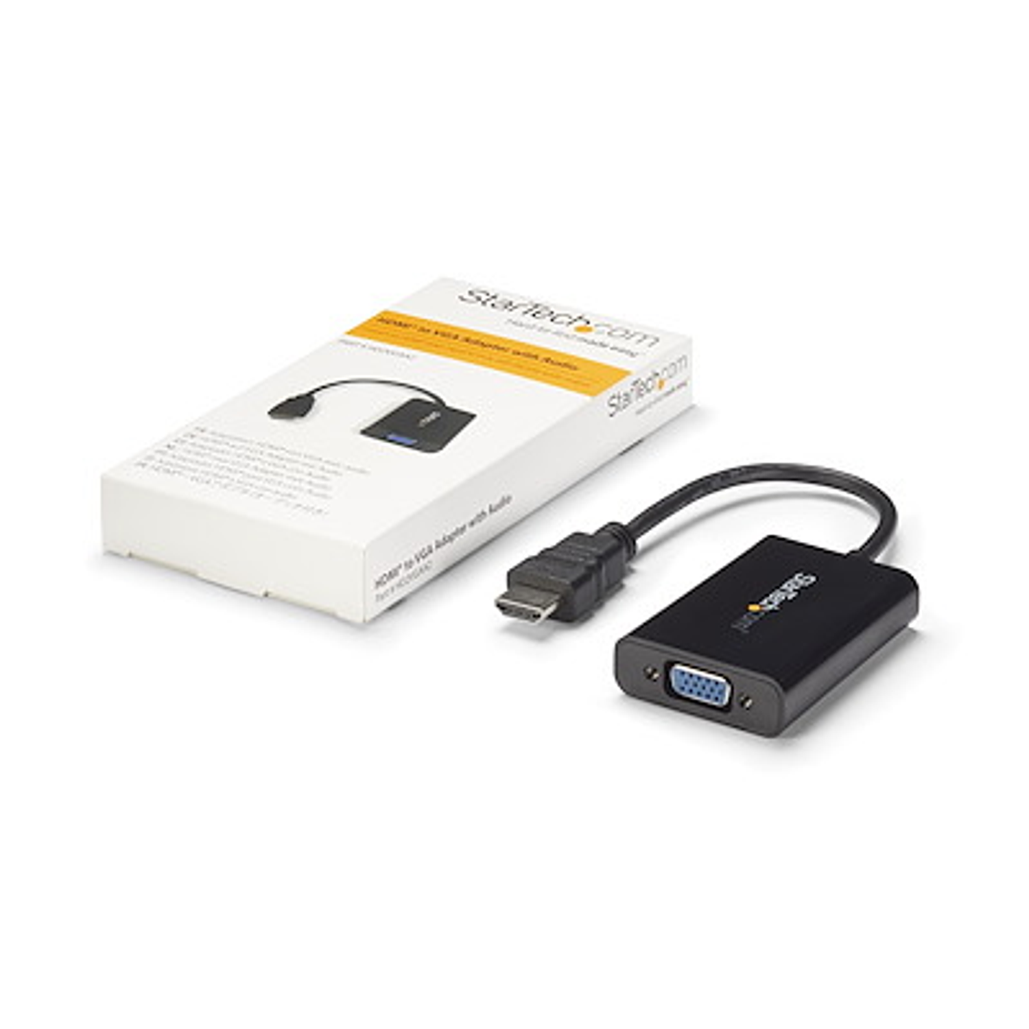 StarTech Cable Adaptador HDMI a VGA  Video y Audio 1920x1200 7