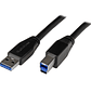 StarTech Cable Activo USB 3.0 SuperSpeed de 10 Metros A Macho a B Macho - Miniatura 2
