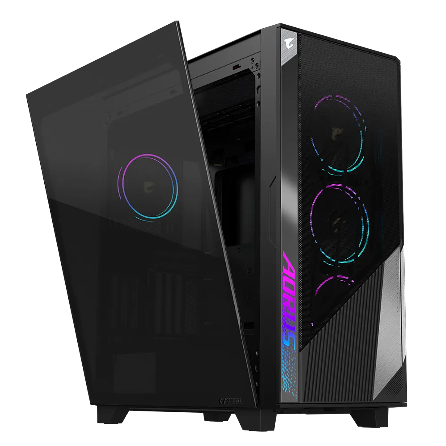 AORUS C500 GLASS Gabinete Torre Media ATX  2