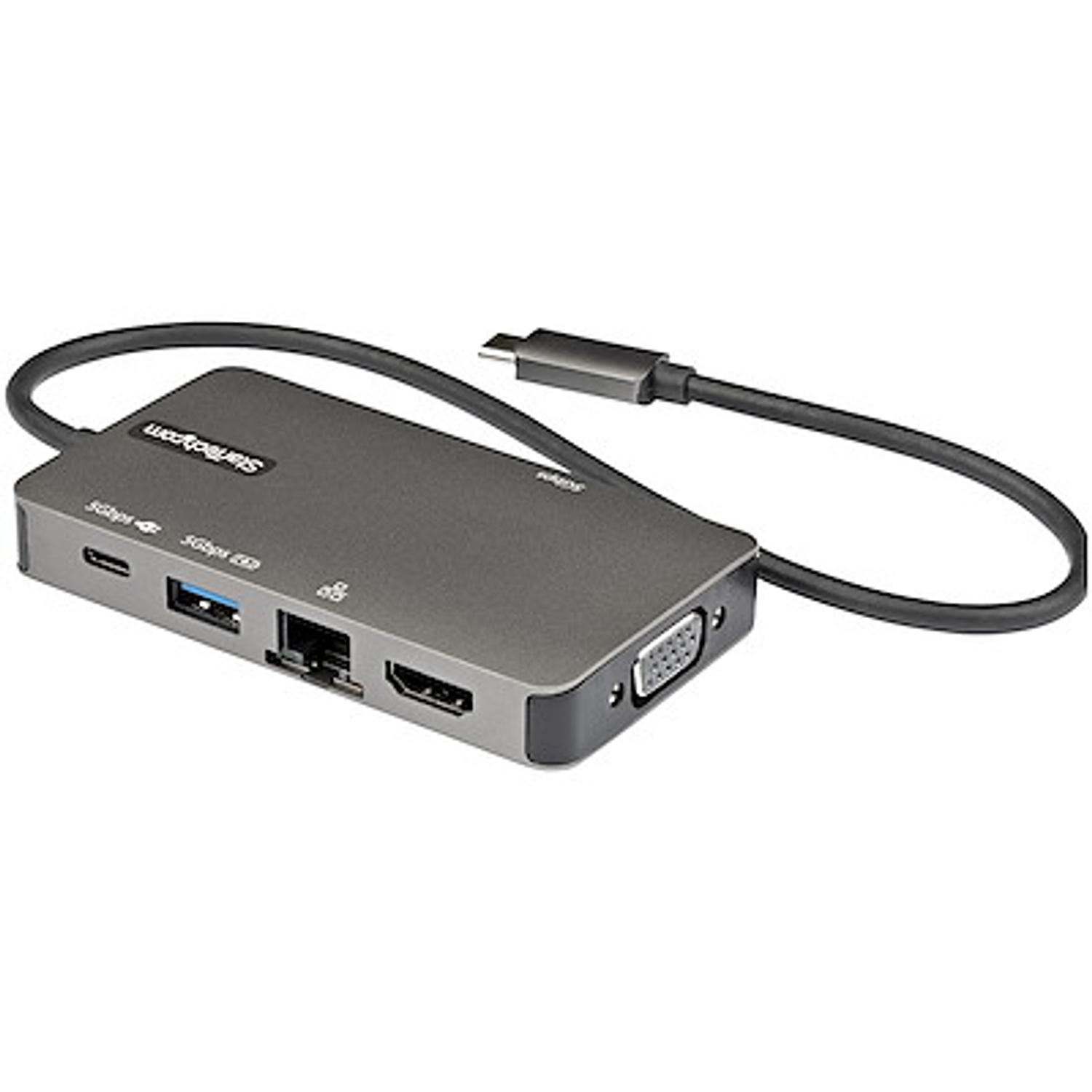StarTech Adaptador Multipuertos USB-C Expande tu Espacio de Trabajo y Conectividad con HDMI 4K y VGA 1
