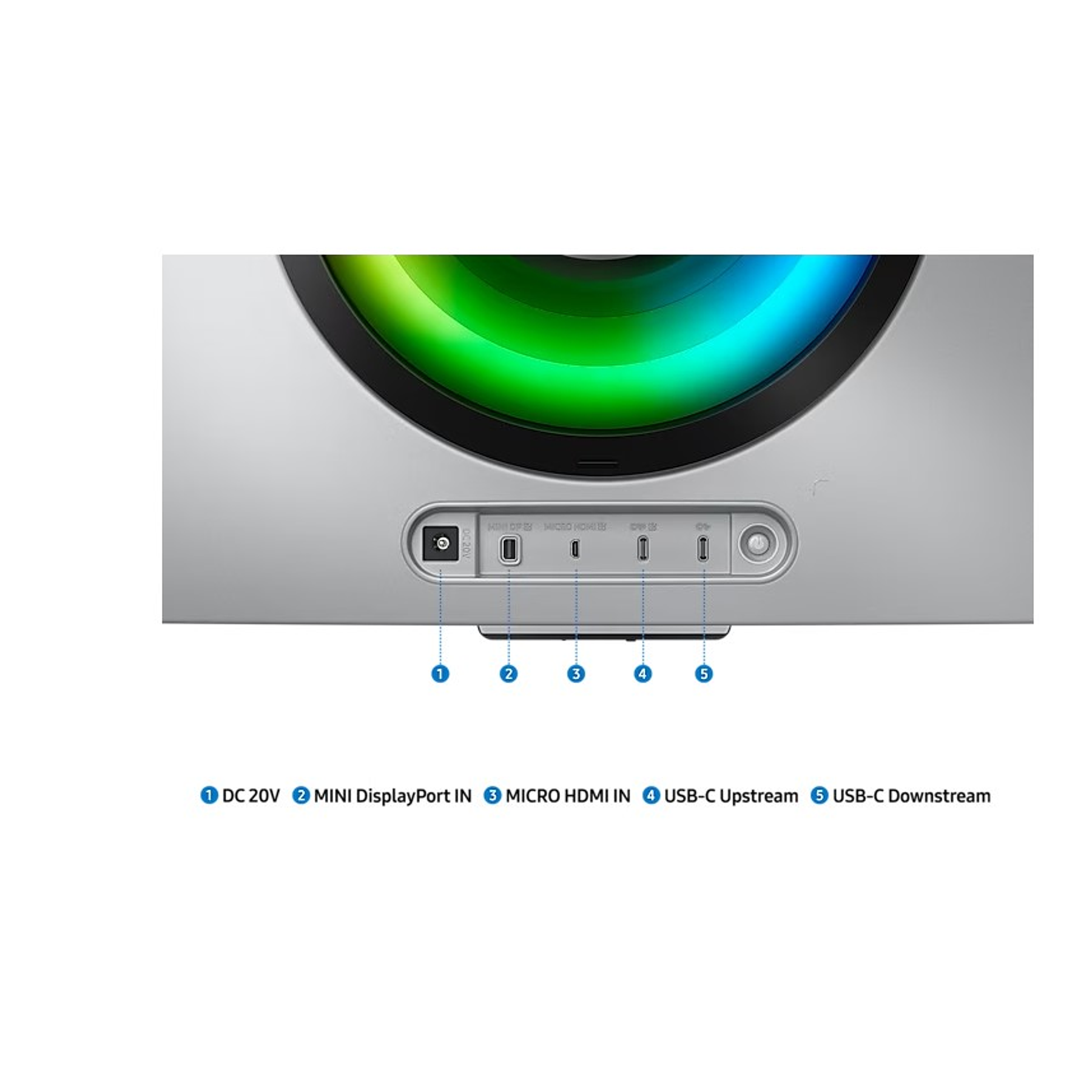 Samsung Odyssey G8 Monitor Gamer Curvo OLED 34