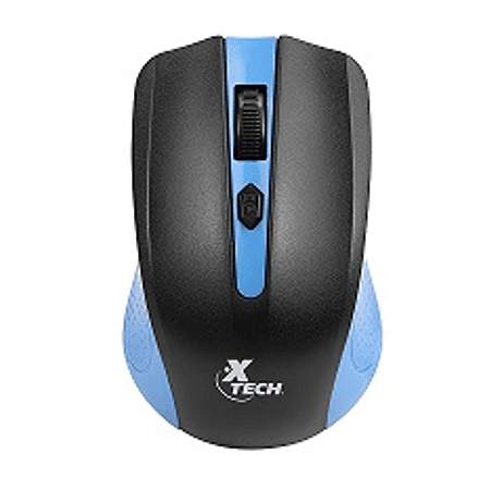 Xtech Galos Mouse Inalámbrico 4 Botones Cómodo Preciso Trabajar o Jugar Color Azul