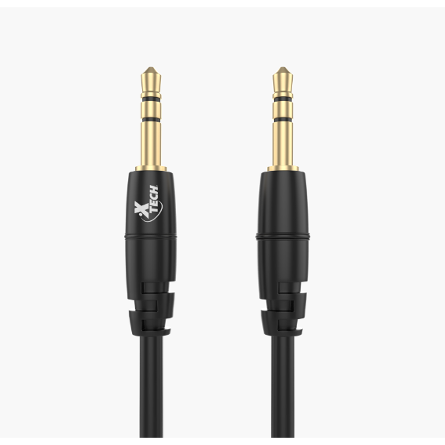 Xtech On-The-Go 3,5mm Cable Auxiliar Para Smartphone y PC Color Negro