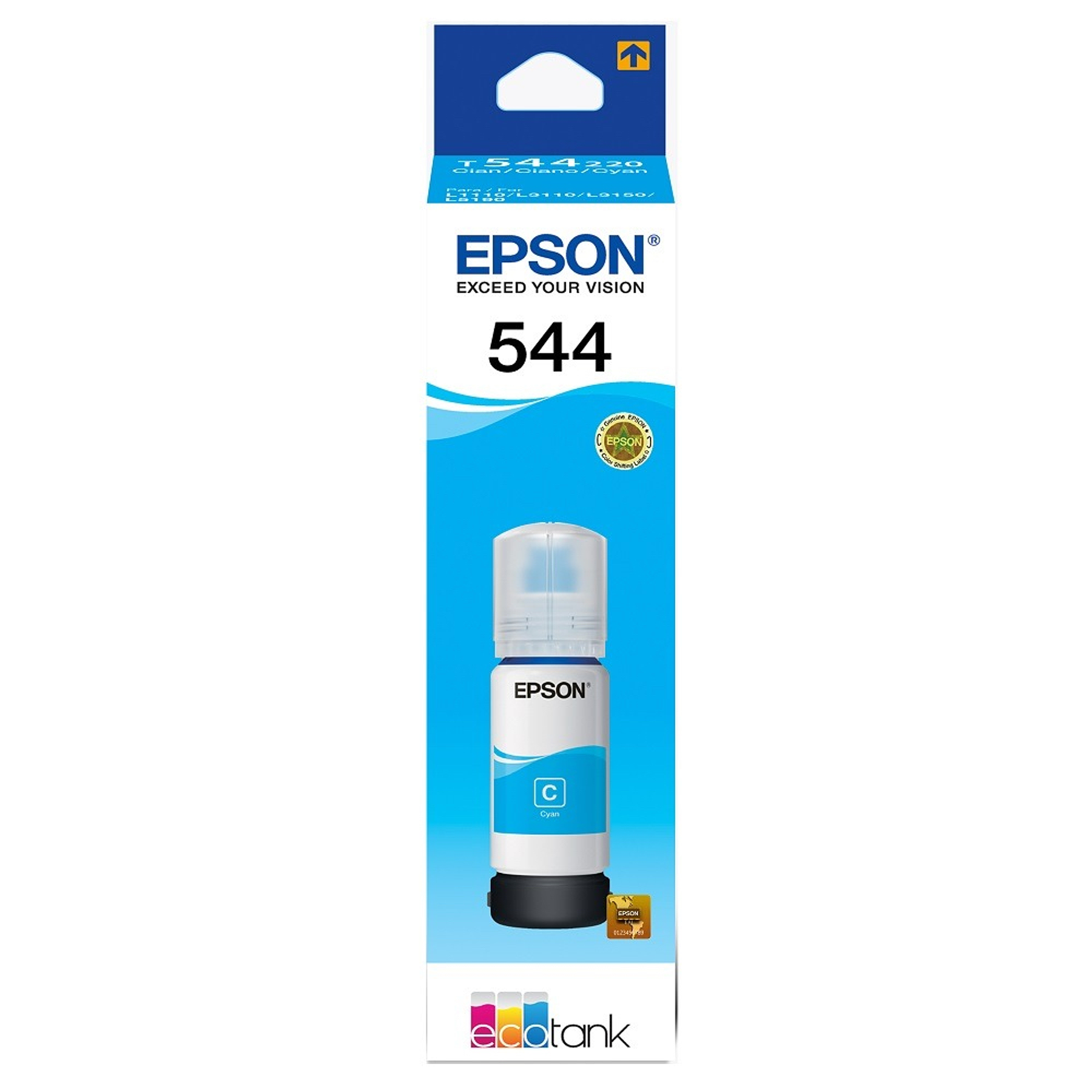 Epson T544220-AL Botella de Tinta Color Cian 