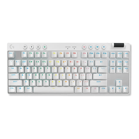 Logitech PRO X TKL Teclado Mecanico Gamer Color Blanco