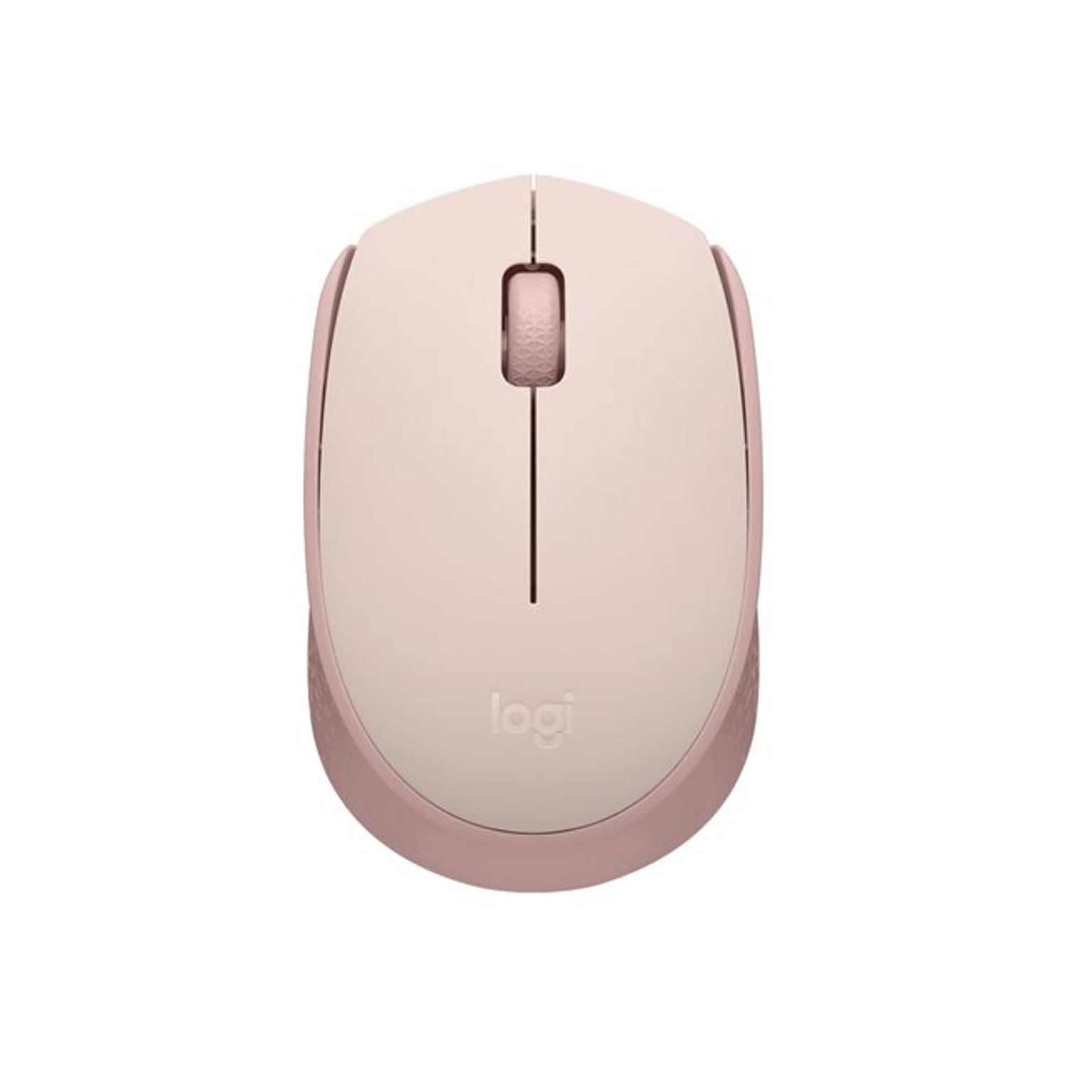 Logitech M170 Mouse Inalámbrico, Ambidiestro, Receptor USB, Rosado 1
