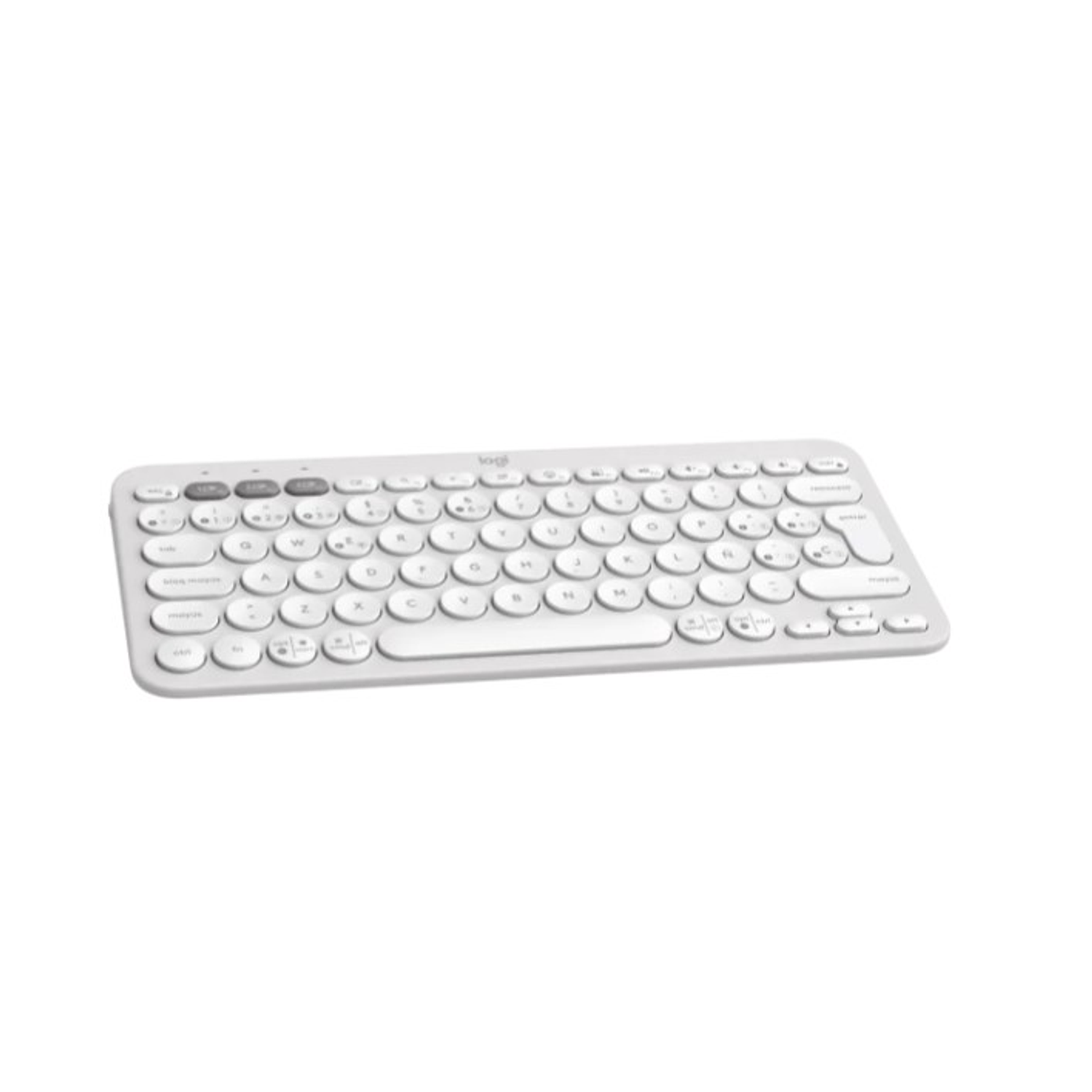 Logitech Teclado Inalambrico Pebble Keys 2 K380 Color Blanco 3