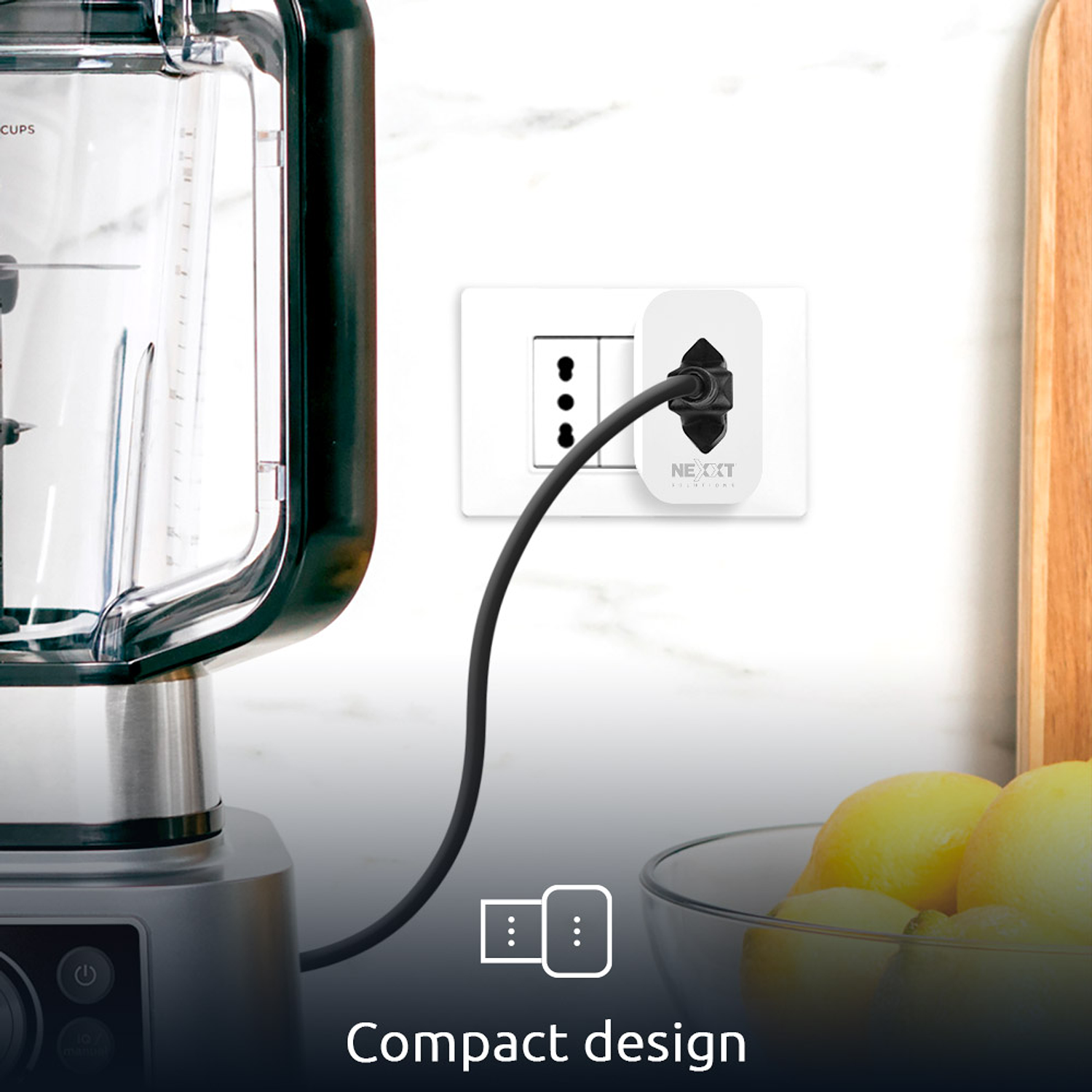 Nexxt Solutions NHP-S720 Kit  3 Enchufes inteligentes Wi-Fi 220V 3