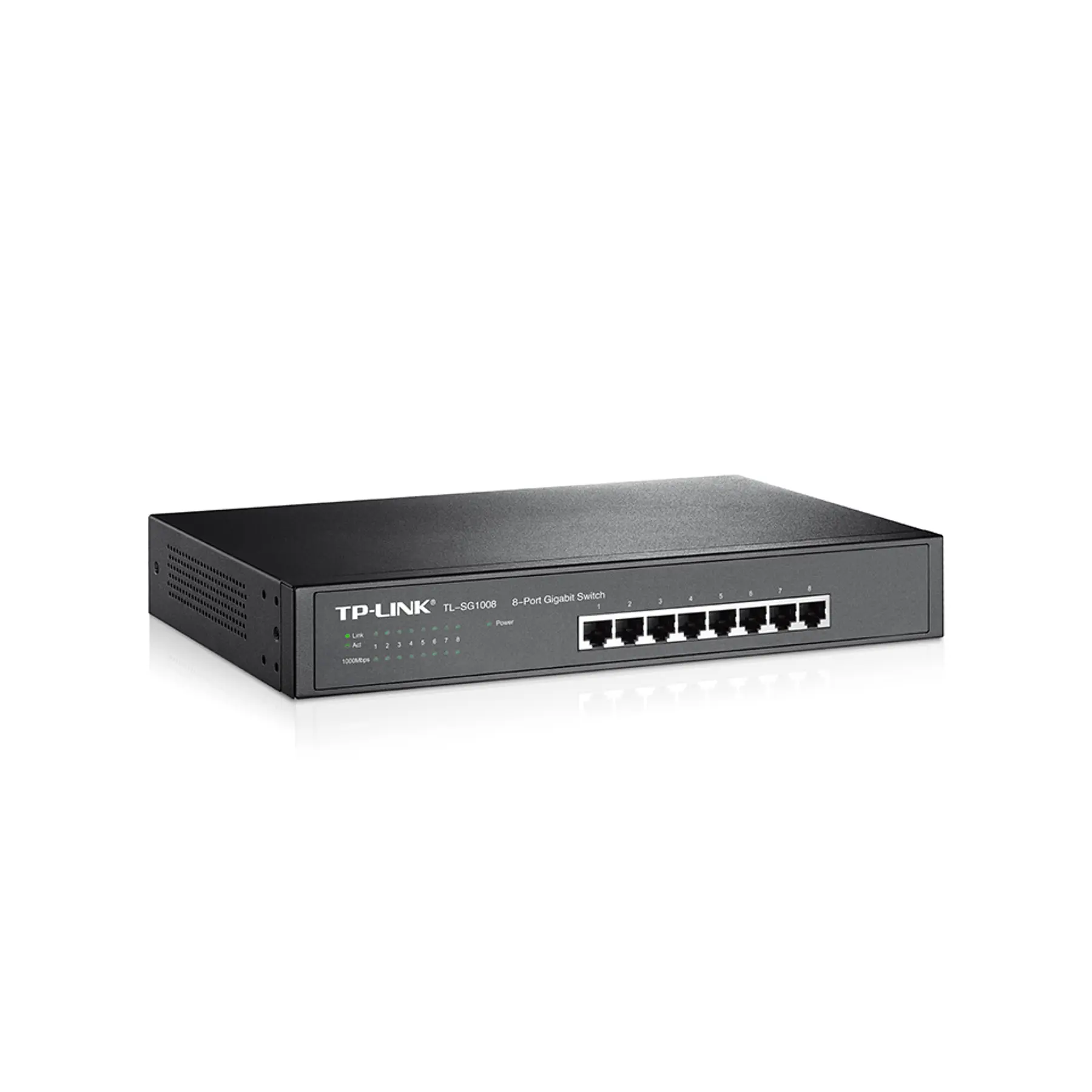 TP-LINK commutateur réseau Non-géré Gigabit Ethernet (TL-SG1008D