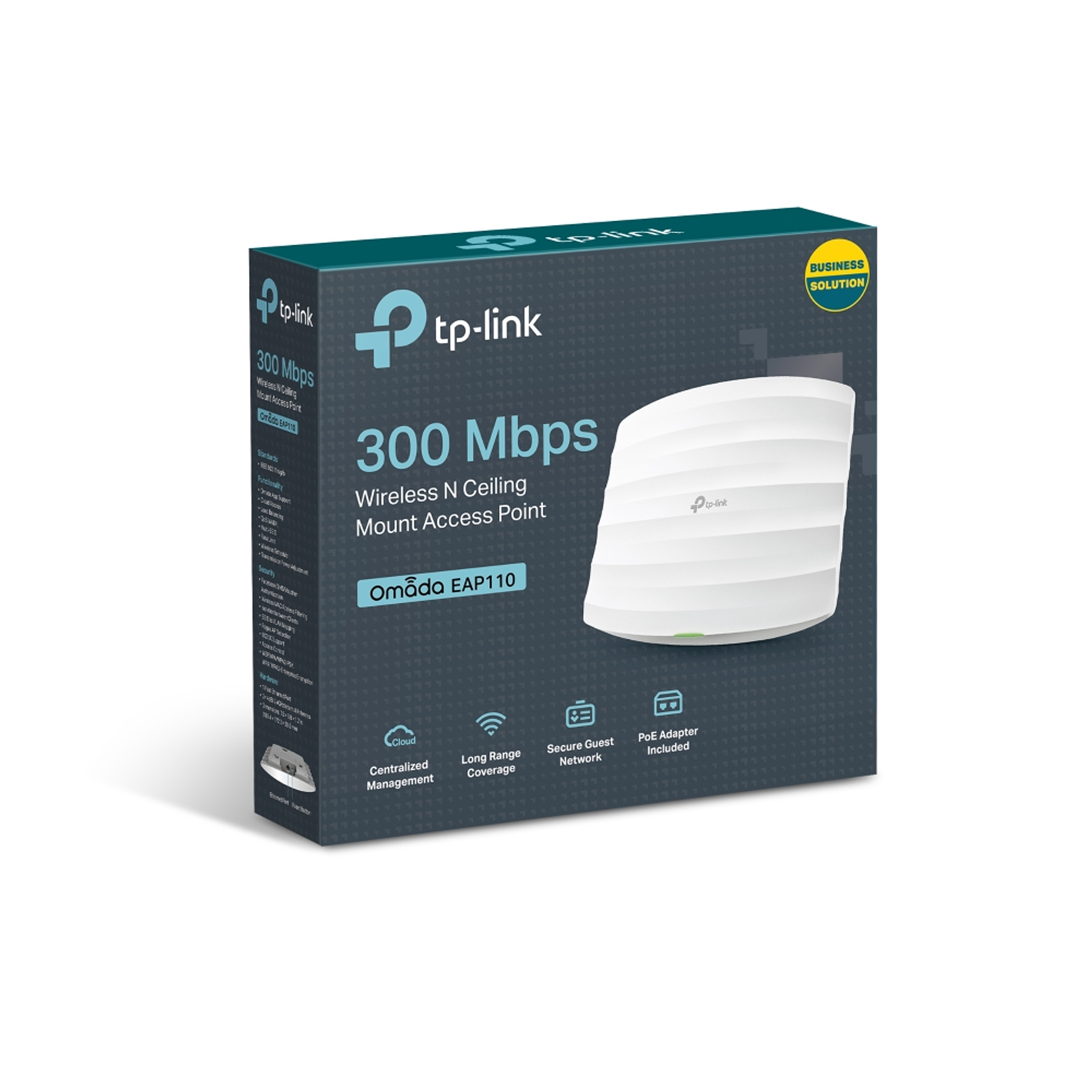 TP-LINK EAP110 Punto de Acceso Wi-Fi 4 de Montaje en Techo N300/300 Mbps