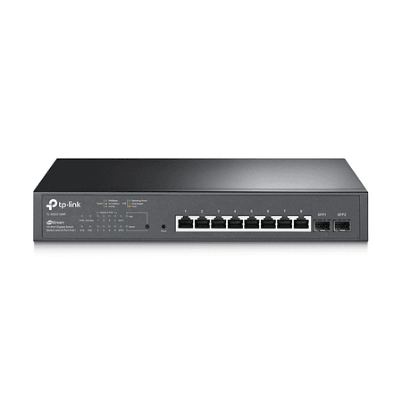 TP-Link TL-SG2210MP Switch Inteligente Gigabit de 10 Puertos JetStream con 8 Puertos PoE+