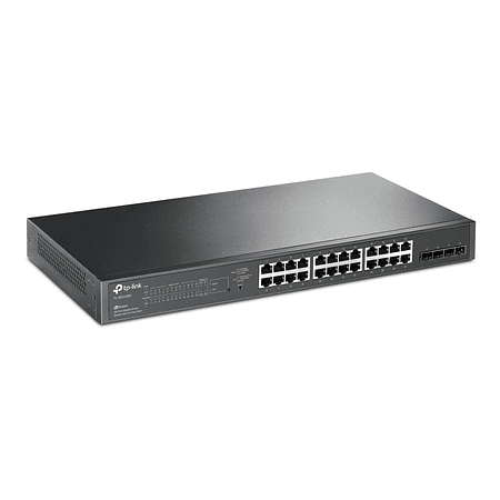 TP-Link TL-SG2428P Switch Inteligente Gigabit JetStream de 24 Puertos PoE+ y 4 Ranuras SFP