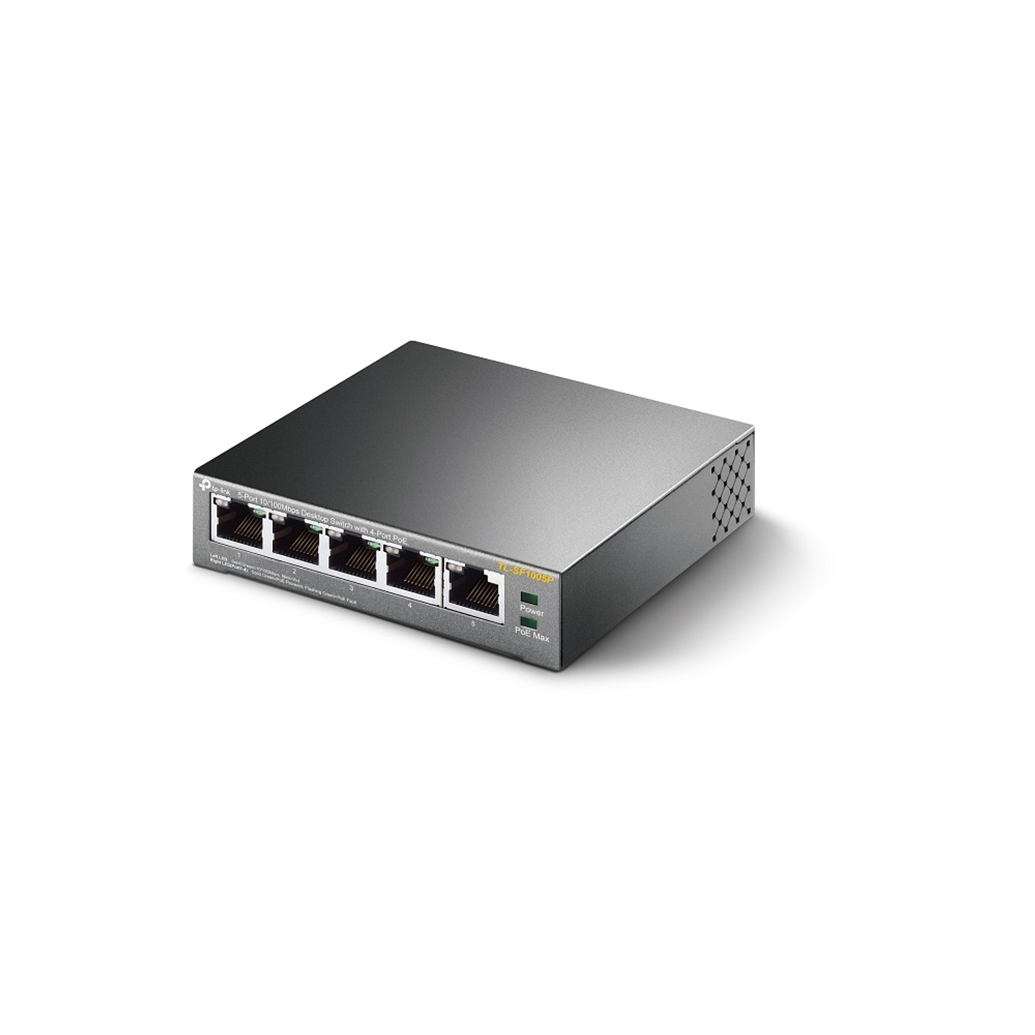 TP-Link TL-SF1005P Switch de Sobremesa con 5 Puertos a 10/100 Mbps PoE 4