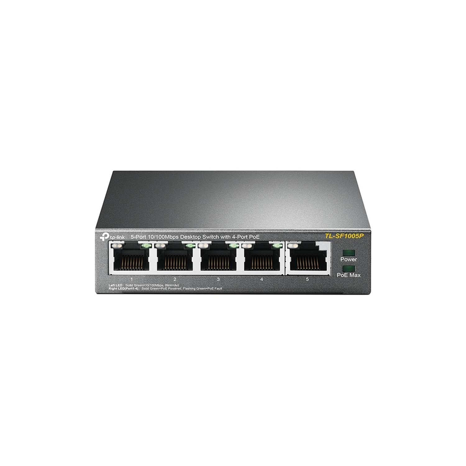 TP-Link TL-SF1005P Switch de Sobremesa con 5 Puertos a 10/100 Mbps PoE 3