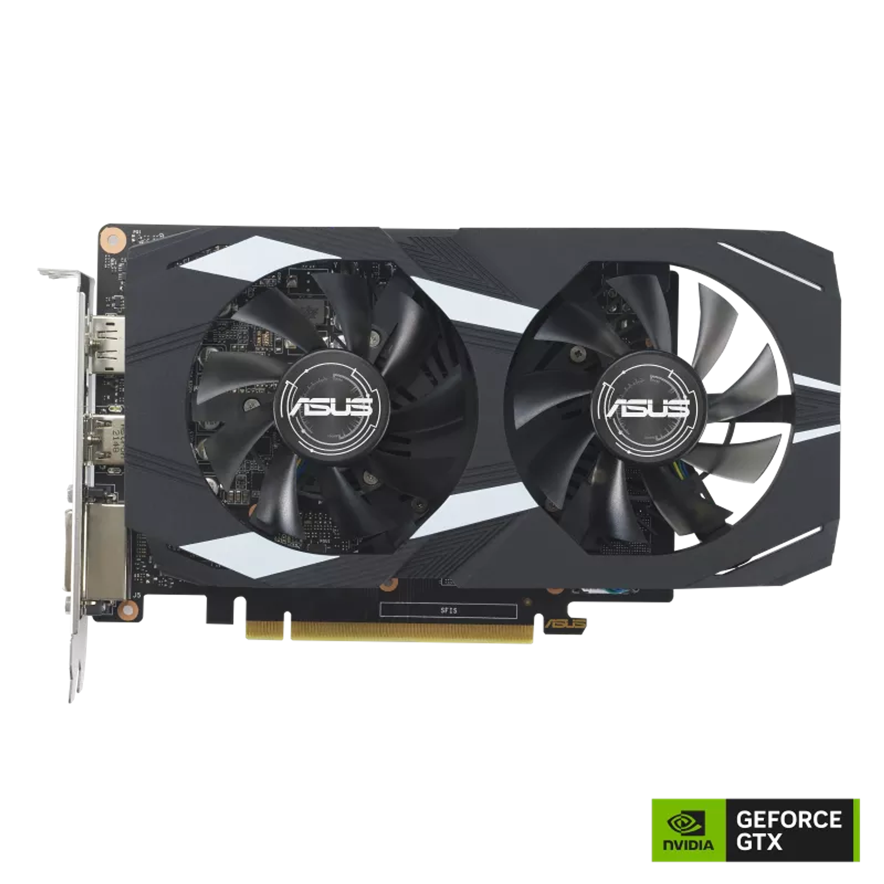 ASUS Tarjeta  Grafica NVIDIA Dual GeForce GTX 1650 OC Edition 4GB GDDR6 EVO