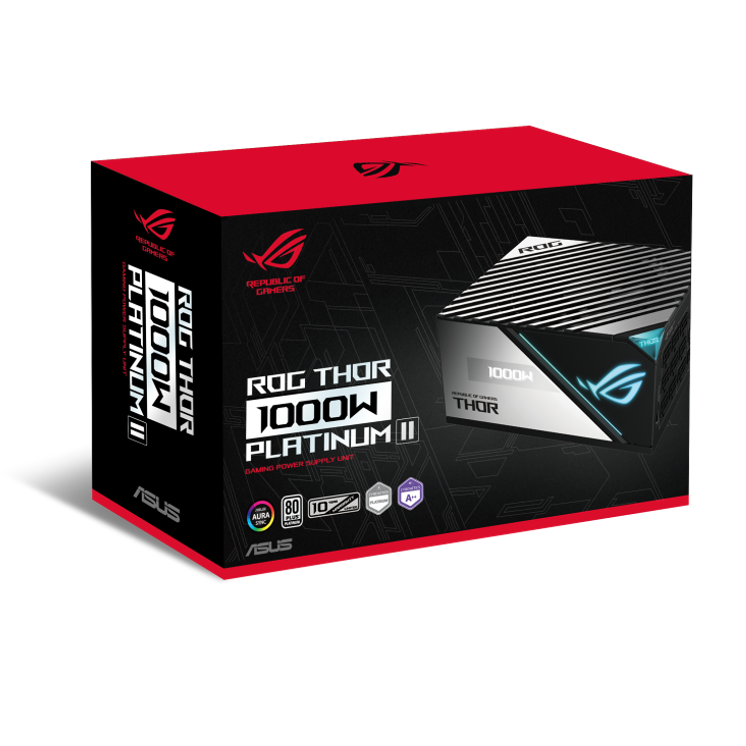 ASUS ROG-THOR-1000P2-GAMING Fuente de Poder 1000W Platinum II 9