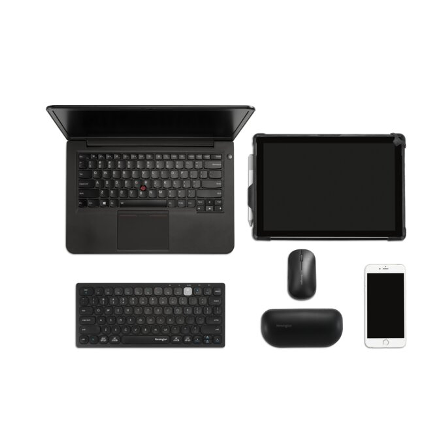 Kensington K75502 Teclado Inalámbrico Compacto Multidispositivo 4