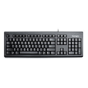 Kensington Teclado Alambrico Antiderrames Color Negro