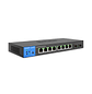 Linksys LGS310MPC Switch Gigabit PoE+ Administrado de 8 Puertos con 2 Enlaces Ascendentes SFP 1G de 110 W Compatible con TAA - Miniatura 2
