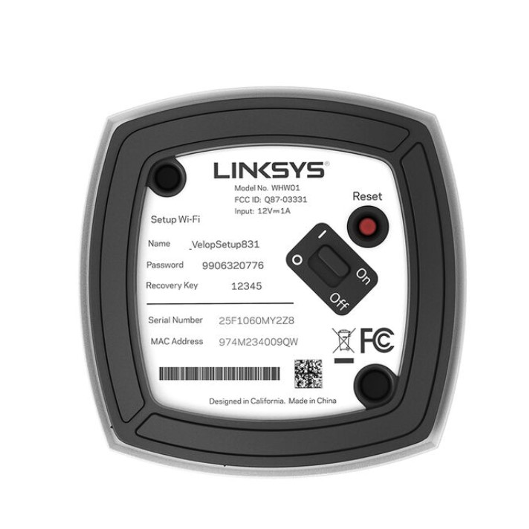 Linksys VELOP WHW0103 Router Sistema WiFi 5 de Malla Inteligente de Doble Banda [3 unidades]
