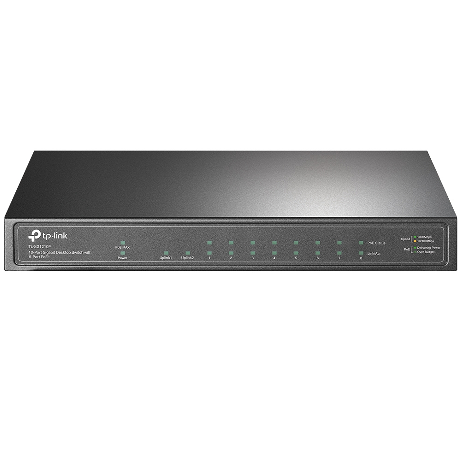 TP-Link TL-SG1210P Switch de Escritorio Gigabit de 10 Puertos con PoE + de 8 Puertos 3