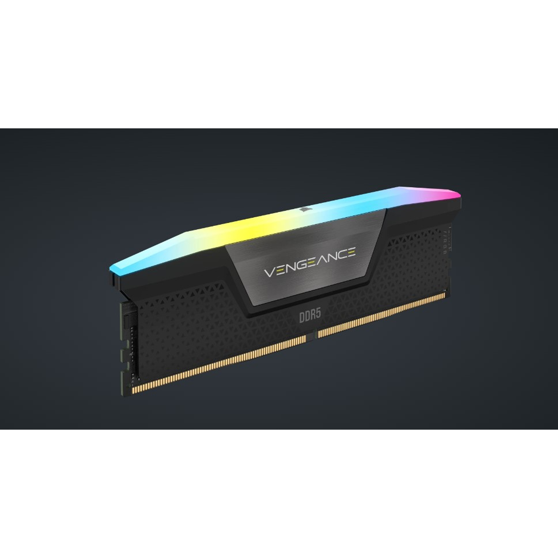 Corsair Vengeance RGB Kit de Memoria Ram DDR5  de 32 GB (2 x 16 GB) a 5200 MHz C40