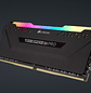 CORSAIR Vengeance Kit de Memoria Ram 16 GB DDR4 RGB PRO a 3600 MHz (1 x 16 GB) C18 - thumbnail 2
