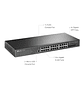 TP-Link TL-SG3428 Switch Administrado JetStream de 24 Puertos Gigabit L2 con 4 Ranuras SFP - thumbnail 2