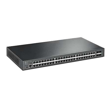 TP-Link TL-SG3452X Switch Administrado JetStream de 48 Puertos Gigabit L2+ con 4 Ranuras 10GE SFP+ 