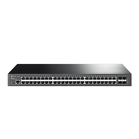 TP-Link TL-SG3452X Switch Administrado JetStream de 48 Puertos Gigabit L2+ con 4 Ranuras 10GE SFP+ 