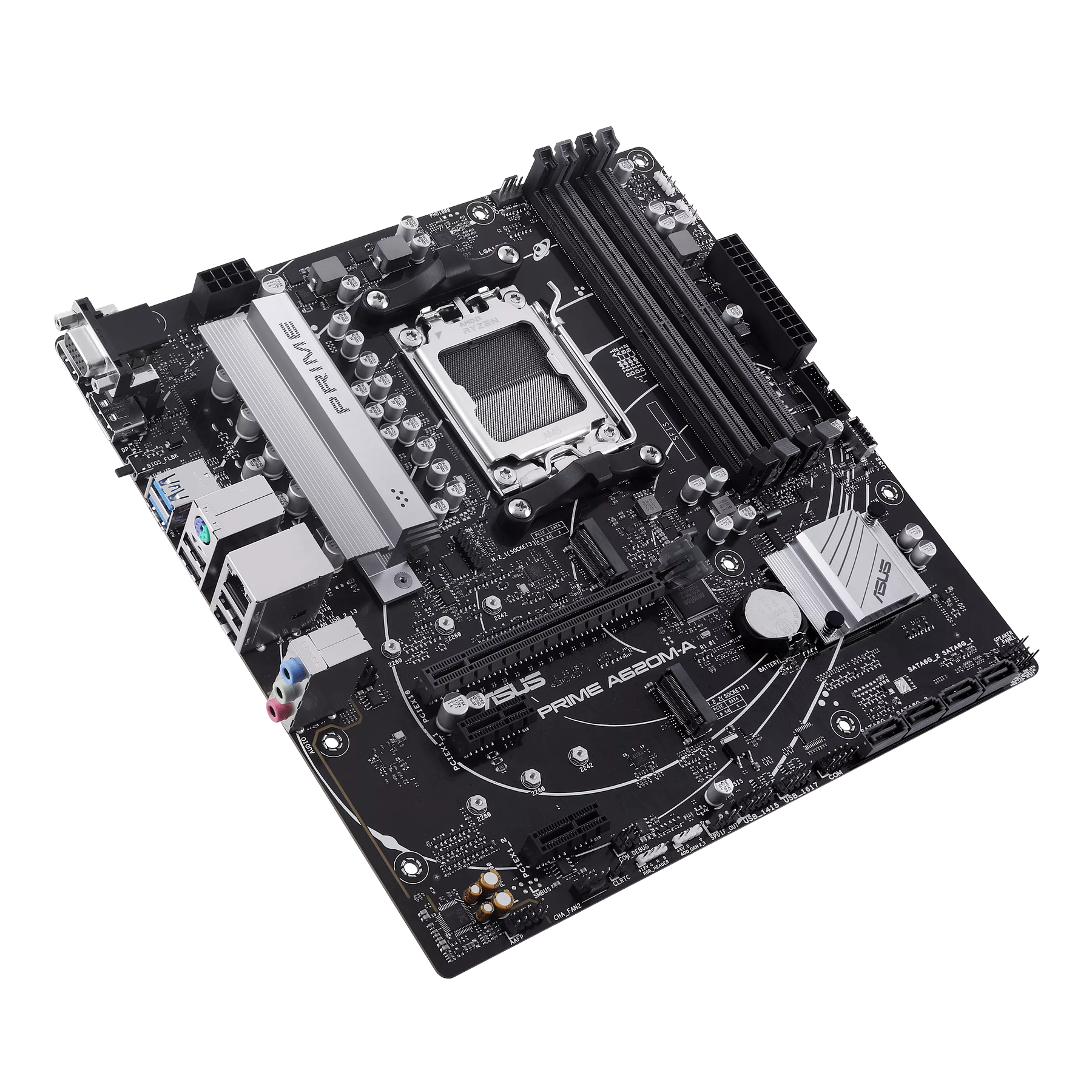 ASUS PRIME A620M-A-CSM Placa Madre AMD A620 micro-ATX DDR5 Compatibilidad con PCIe 4.0