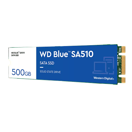 Western Digital Blue Disco SSD SA510 SATA M.2 2280 500 GB