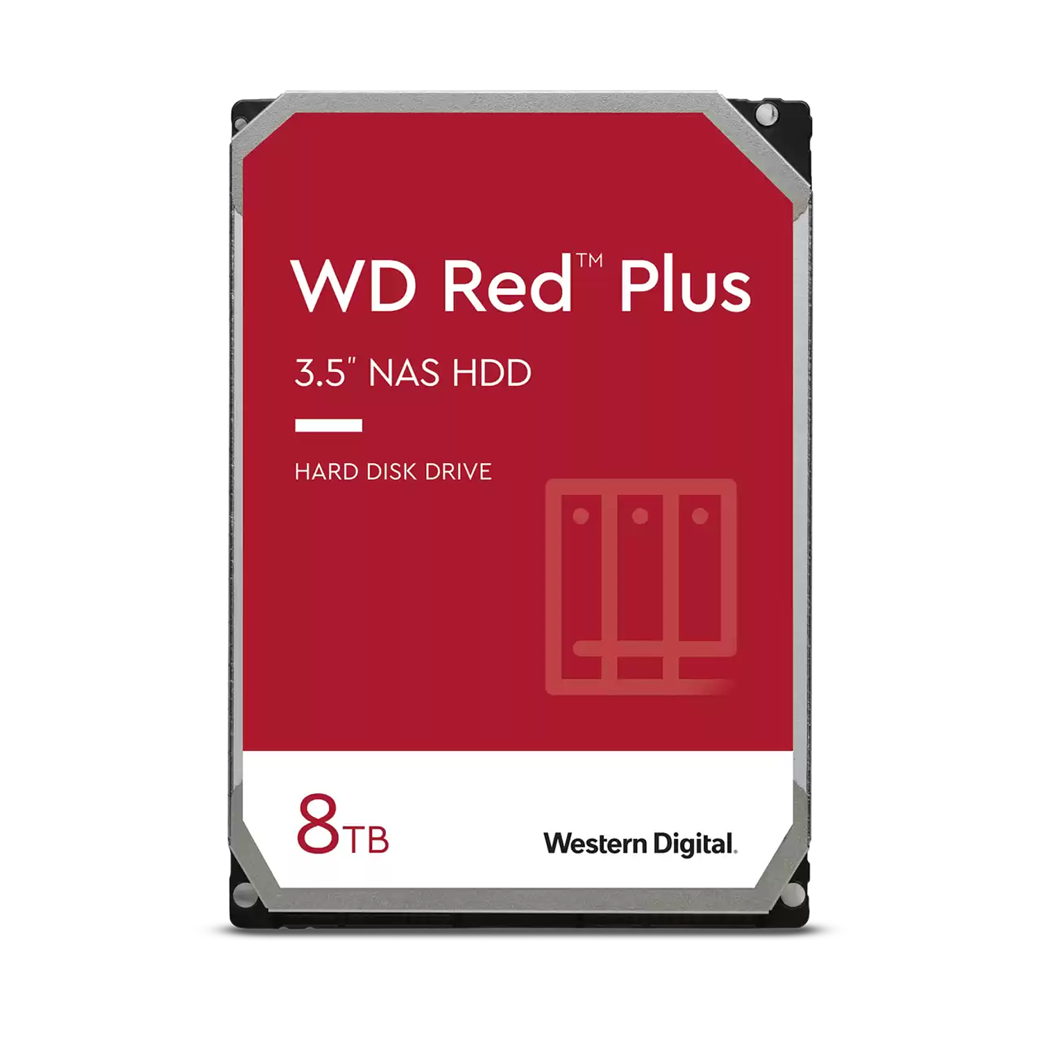 Western Digital Red Plus NAS de 3.5 Pulgadas Disco Duro 8TB 128MB