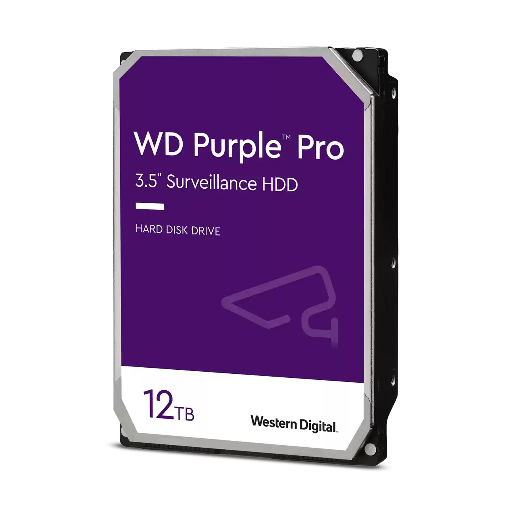 Western Digital Purple Pro Disco Duro para Video Inteligente 12TB 256MB