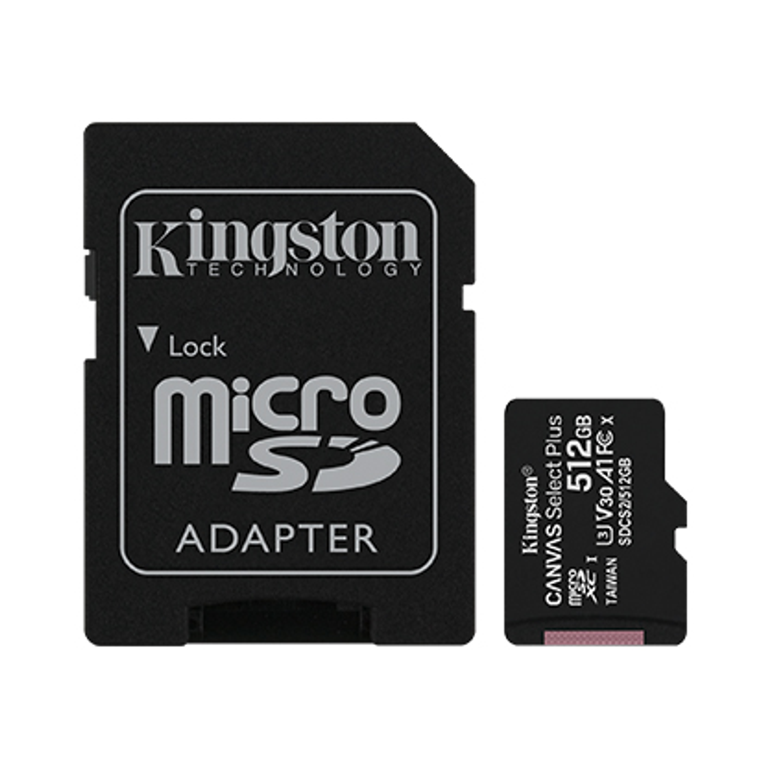 Kingston Canvas Select Plus MicroSD Tarjeta De Memoria 512GB 1