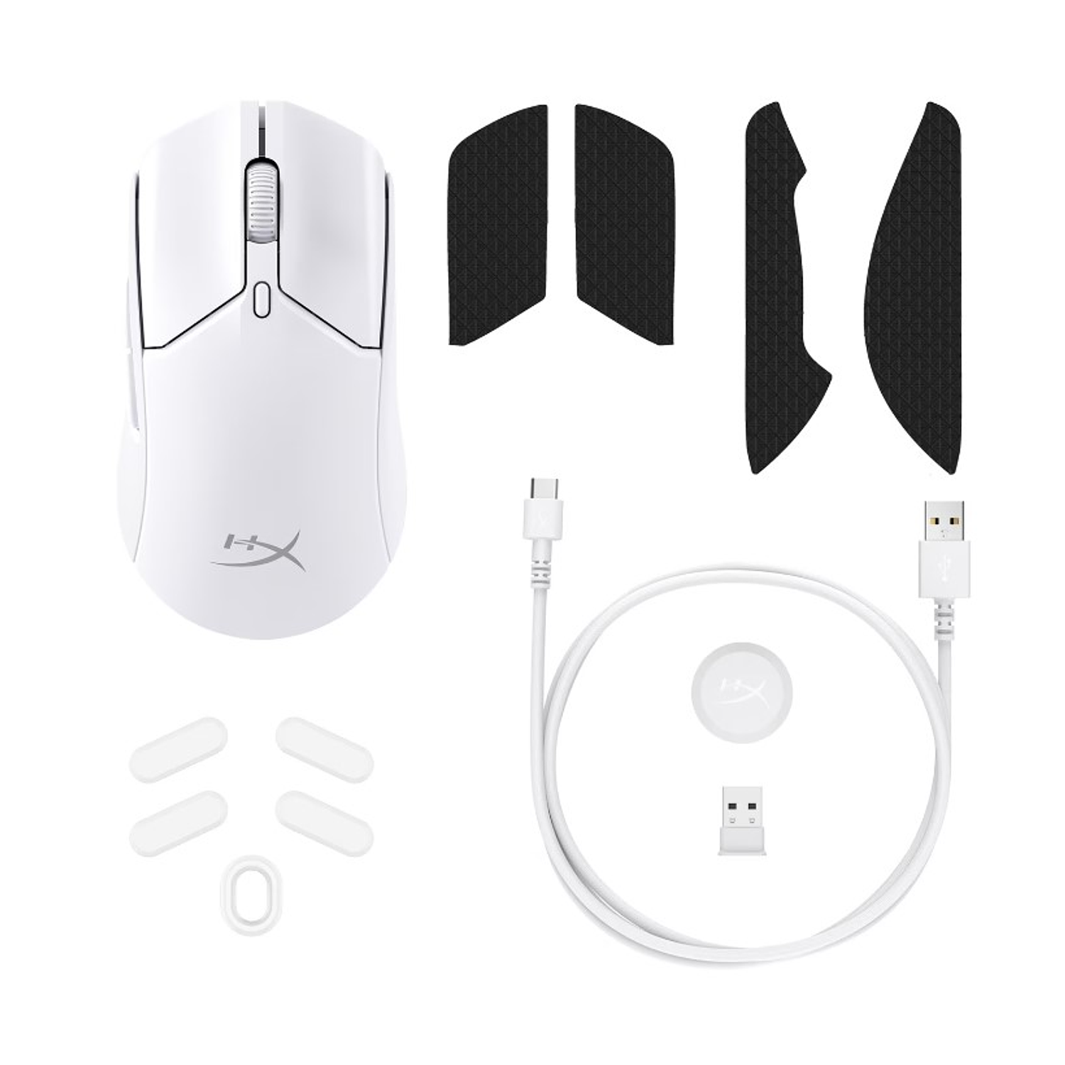HyperX Pulsefire Haste 2 Mouse Inalámbrico Gamer Color Blanco 6